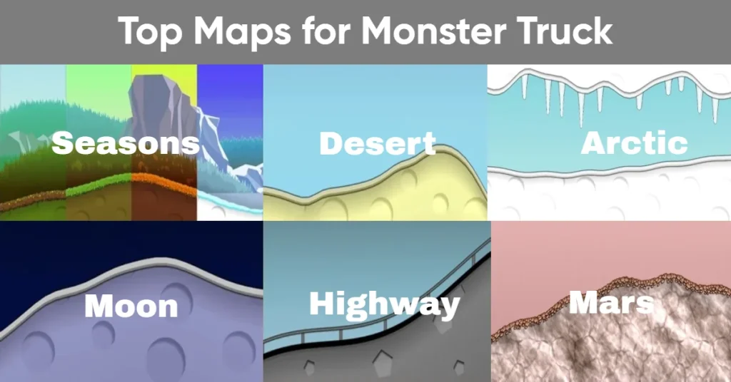 Top Maps for Monster Truck