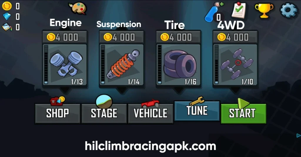 Hill Climb racing Tips
