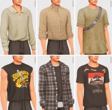 Maxis Match CC Outfits