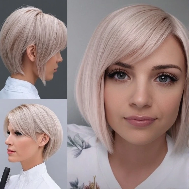 Blunt Short Haircut