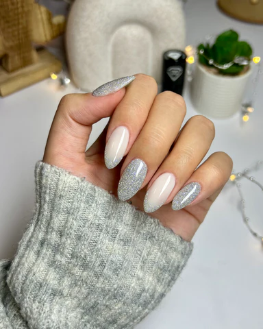 Classic Glitter Nails