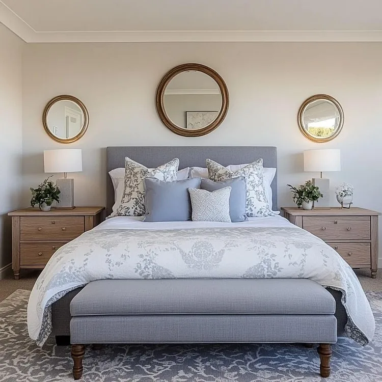 Decluttered room decor with balanced layout and organized modern interior