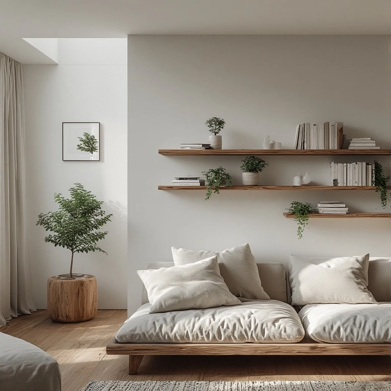 Decorate with Floating Shelves