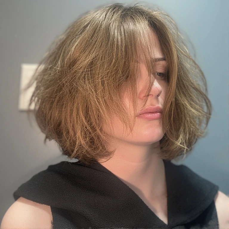 Textured Short Hair