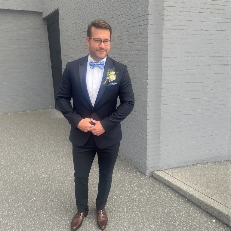 Blazer with Dress Pants for Wedding Guests