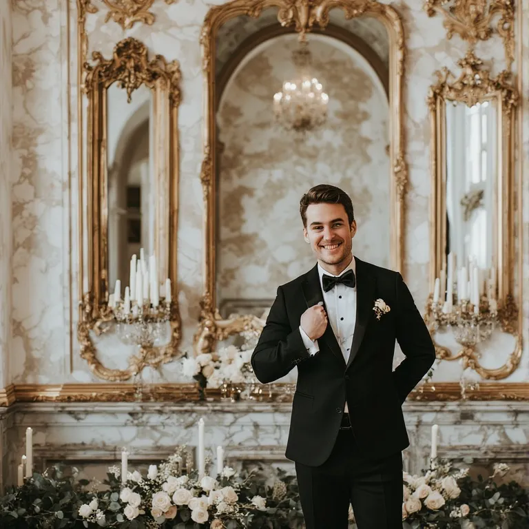 Tuxedo for Black-Tie Weddings