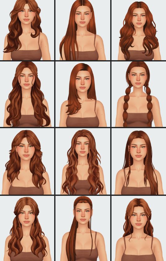 Sims 4 CC Hair for Realistic and Stylish Sims