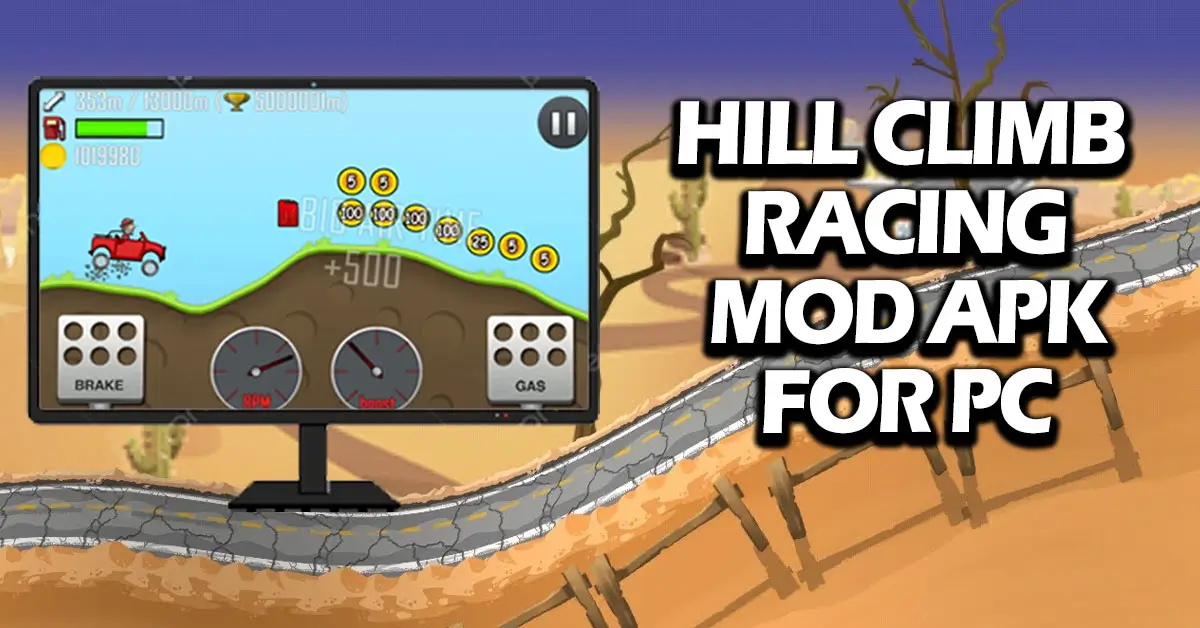 hill climb racing mod apk for pc